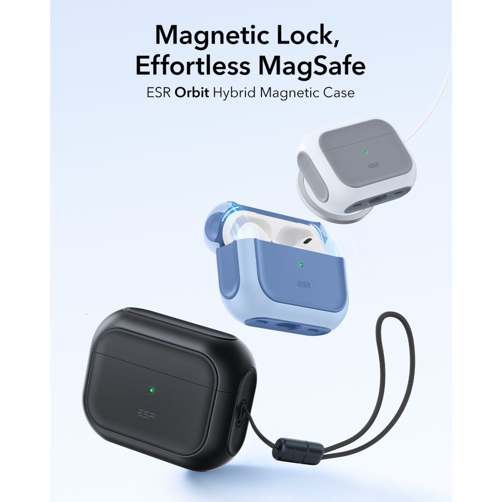 Orbit HaloLock Magsafe Case Apple AirPods Pro 3 Bianco