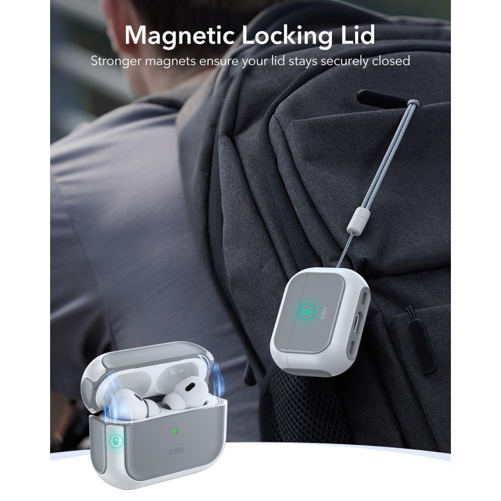 Orbit HaloLock Magsafe Case Apple AirPods Pro 3 Bianco