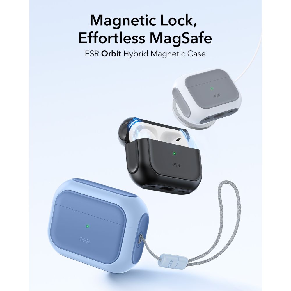 Orbit HaloLock Magsafe Case Apple AirPods Pro 3 Blu