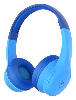 Cuffie Moto JR300 On-Ear Wireless per bambini, blu