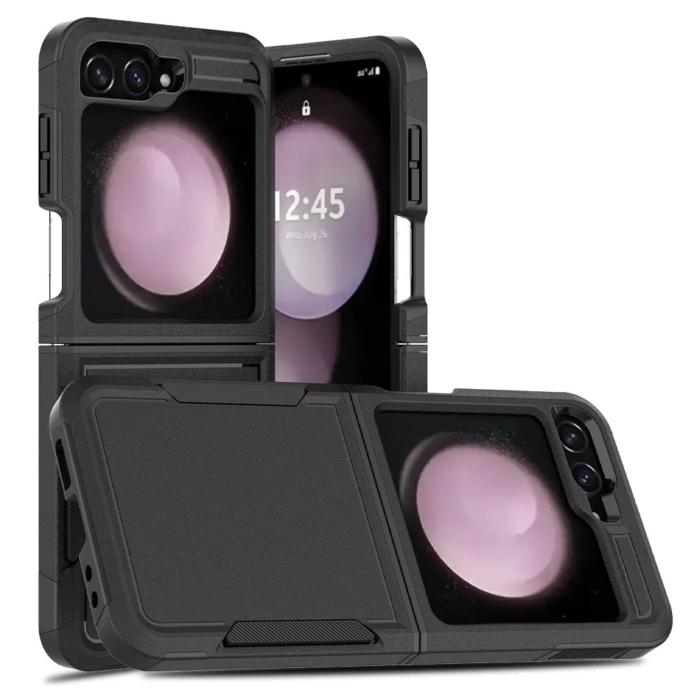 Cover ibride Off-road Samsung Galaxy Z Flip 7, Nero