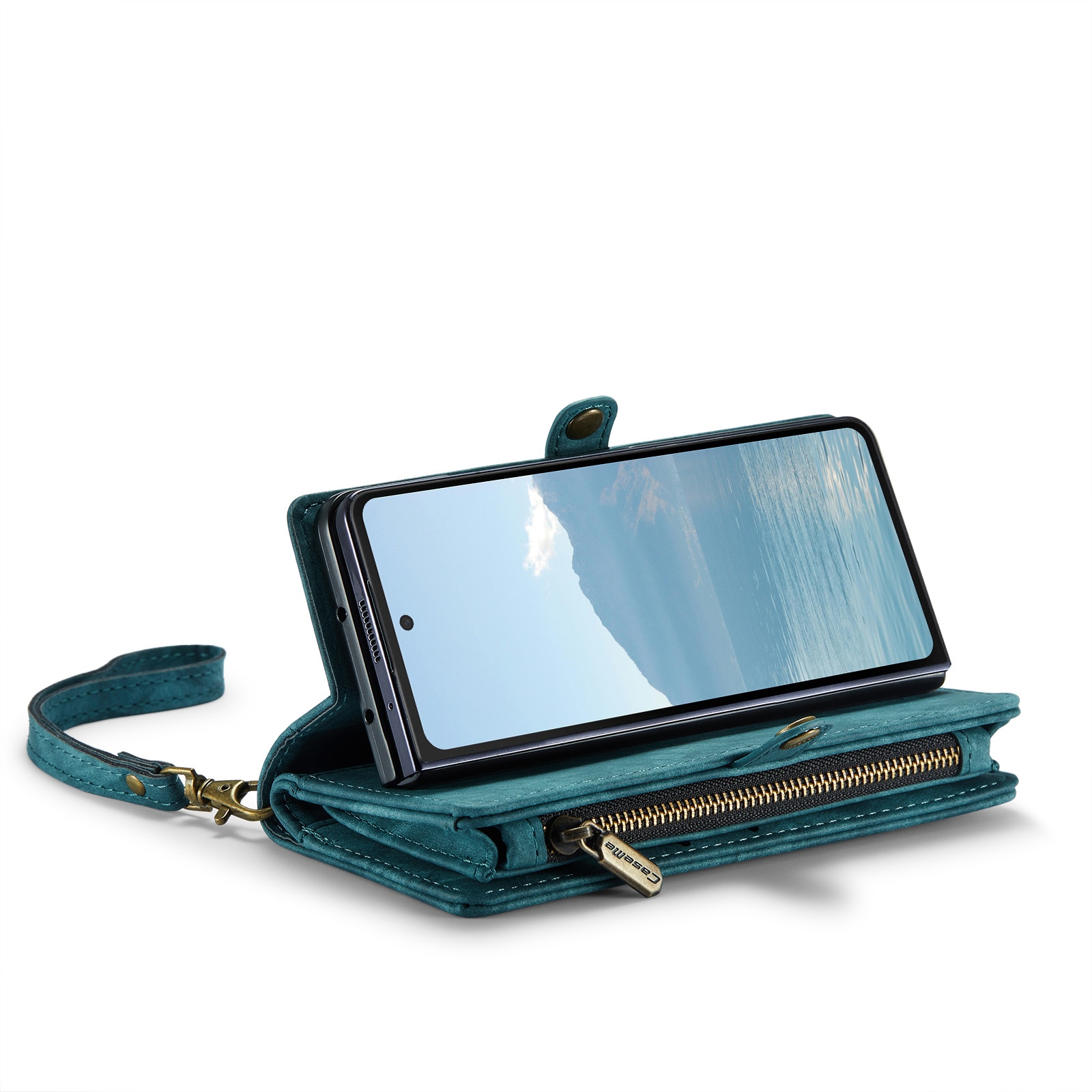 Cover portafoglio Multi-Slot Samsung Galaxy Z Fold 6 Blu