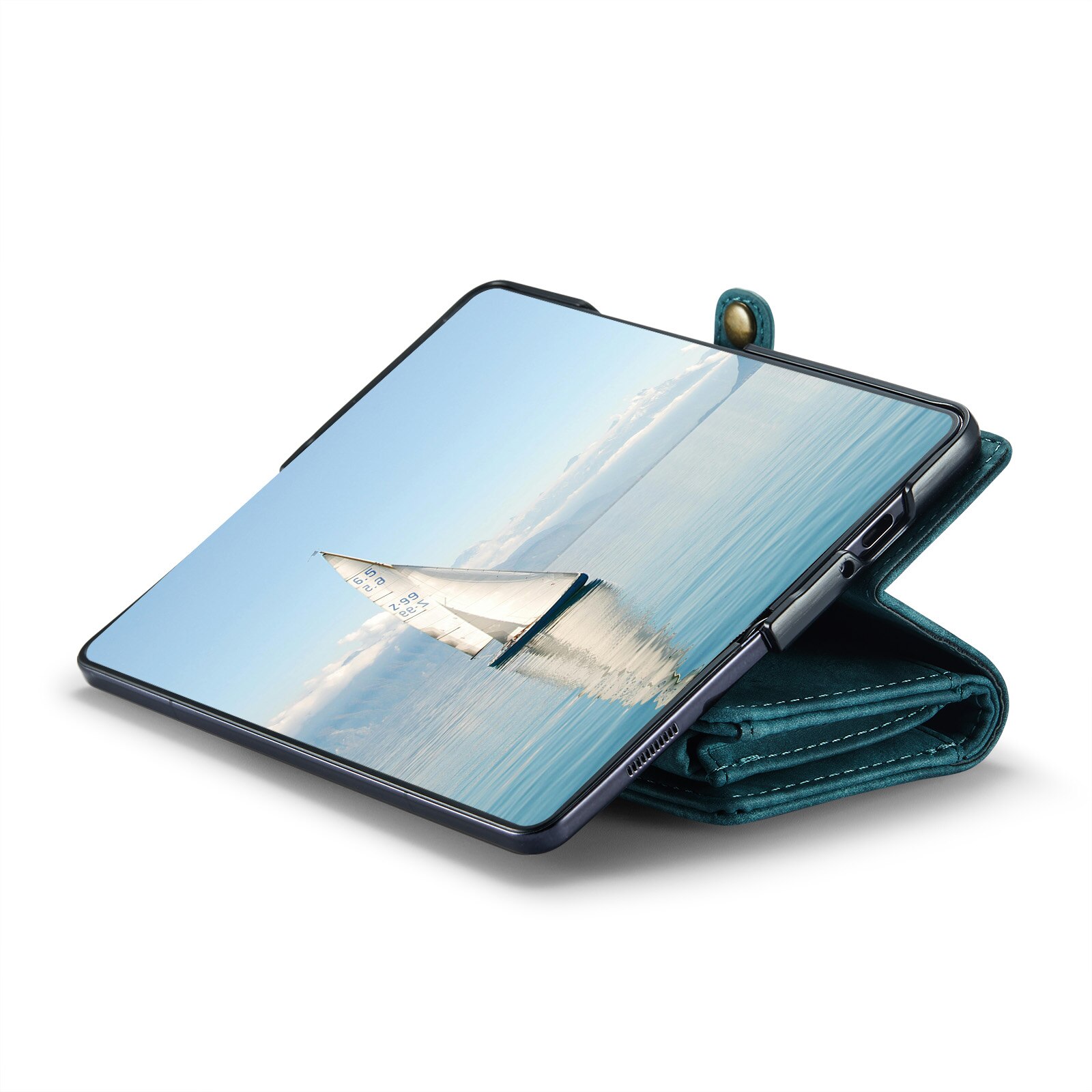 Cover portafoglio Multi-Slot Samsung Galaxy Z Fold 6 Blu