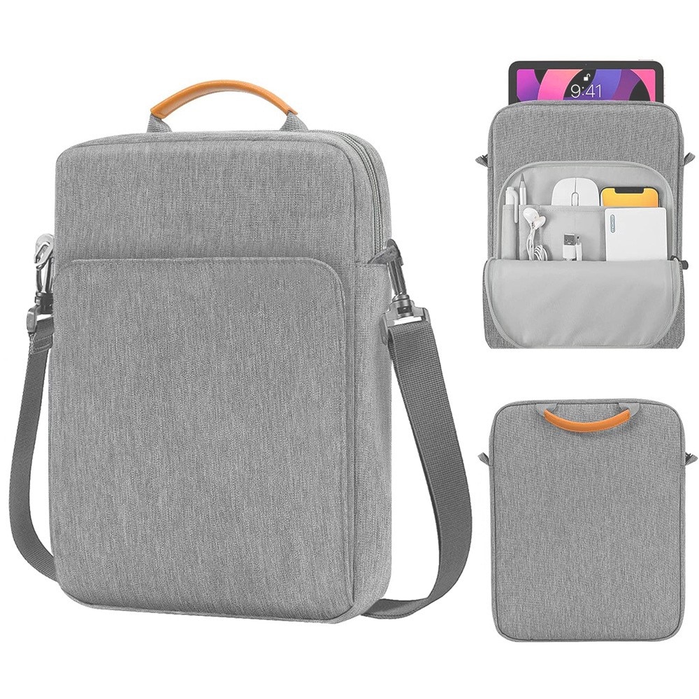 Borsa per tablet con tracolla up to 11"  grigio chiaro