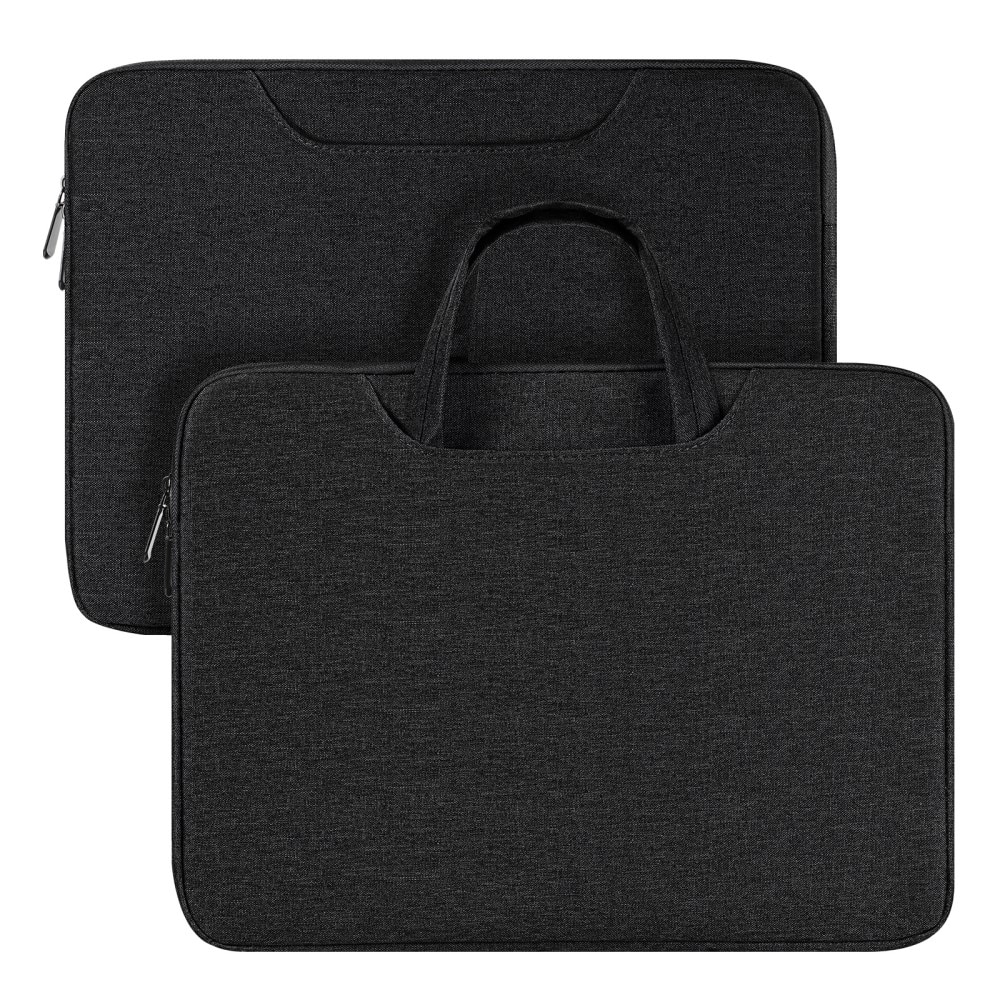 Custodia resistente agli urti con maniglia per laptop 13.9" nero