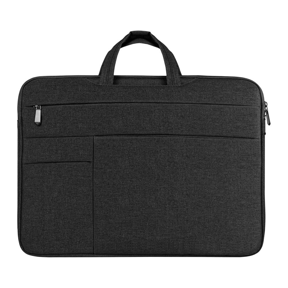 Fodera per laptop con tasche 13.9", nero