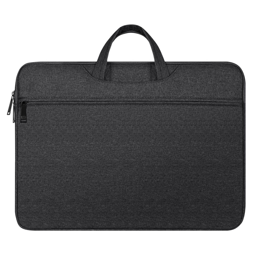 Fodera per laptop con maniglia 15.4", nero