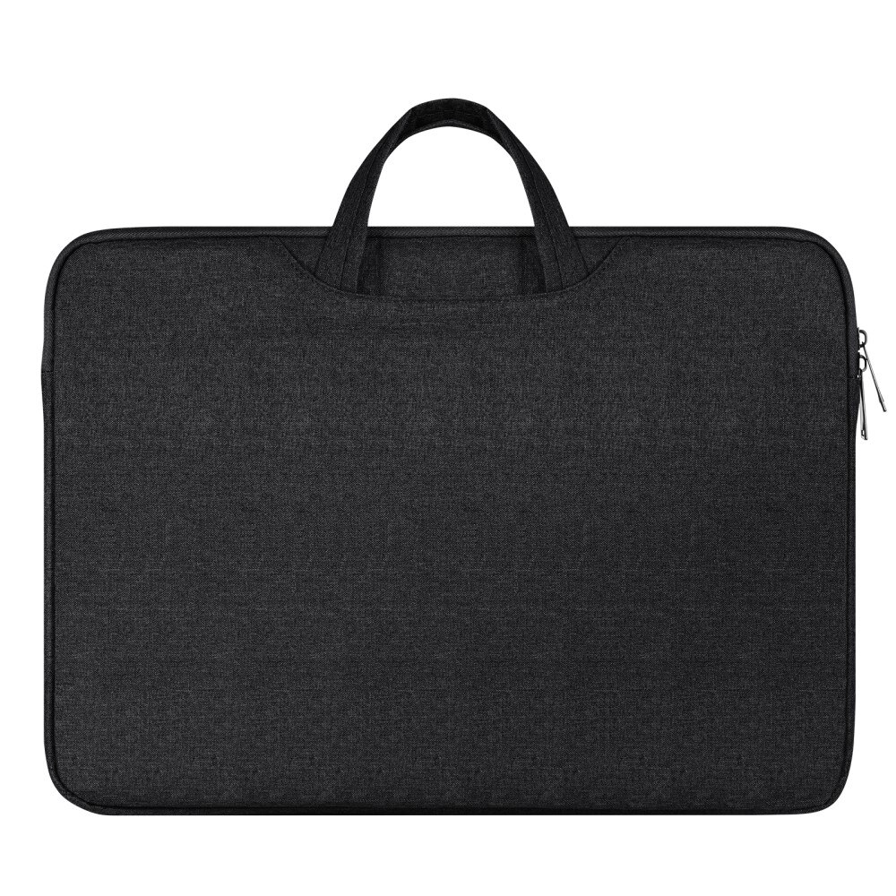 Fodera per laptop con maniglia 15.4", nero