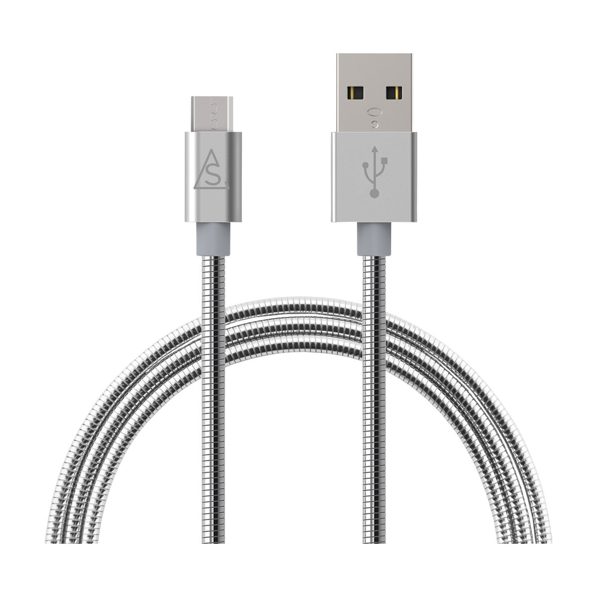 Cavo da USB-A a MicroUSB 1 metro Metallic Silver