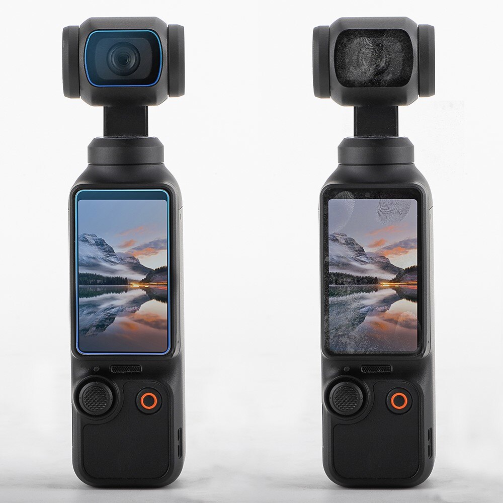 Protezione fotocamera e schermo in vetro temperato DJI Osmo Pocket 3