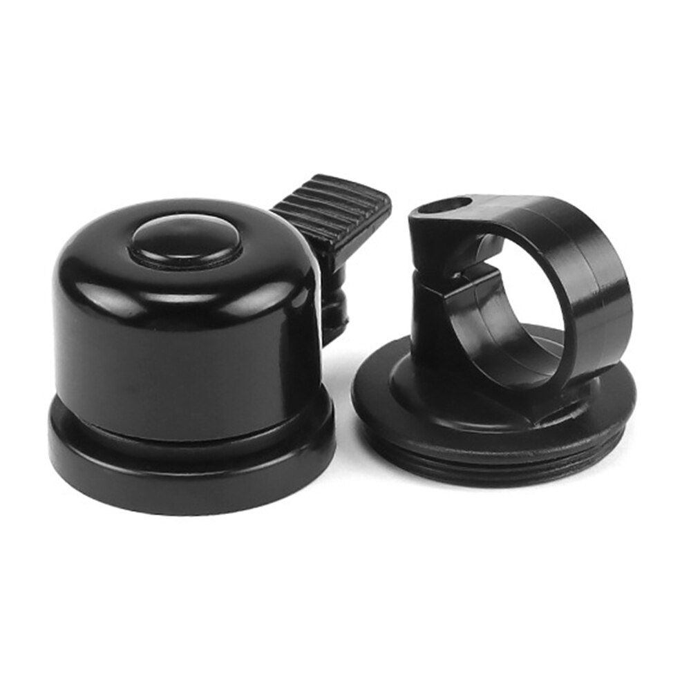 Campanello per bici con supporto per Apple AirTag, nero
