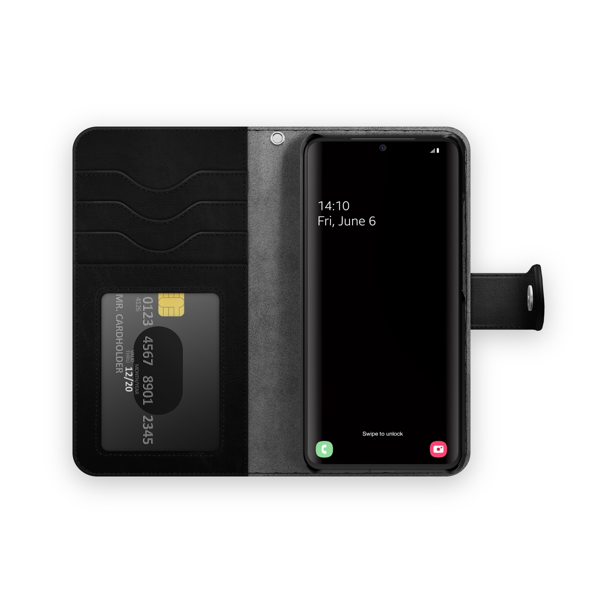 Cover portafoglio Magnet Wallet+ Samsung Galaxy A52/A52s Black