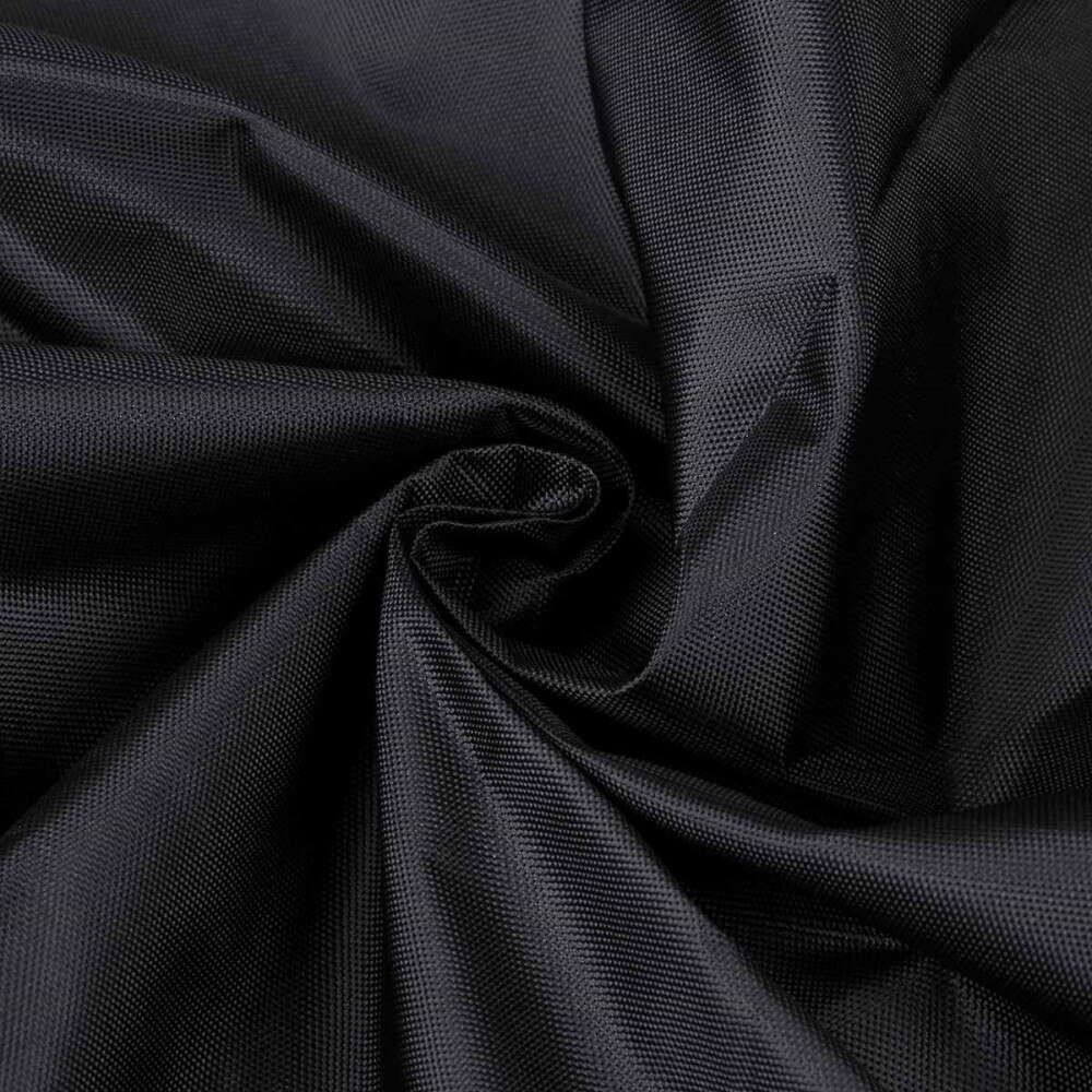 Copertura rotonda impermeabile per barbecue, nero