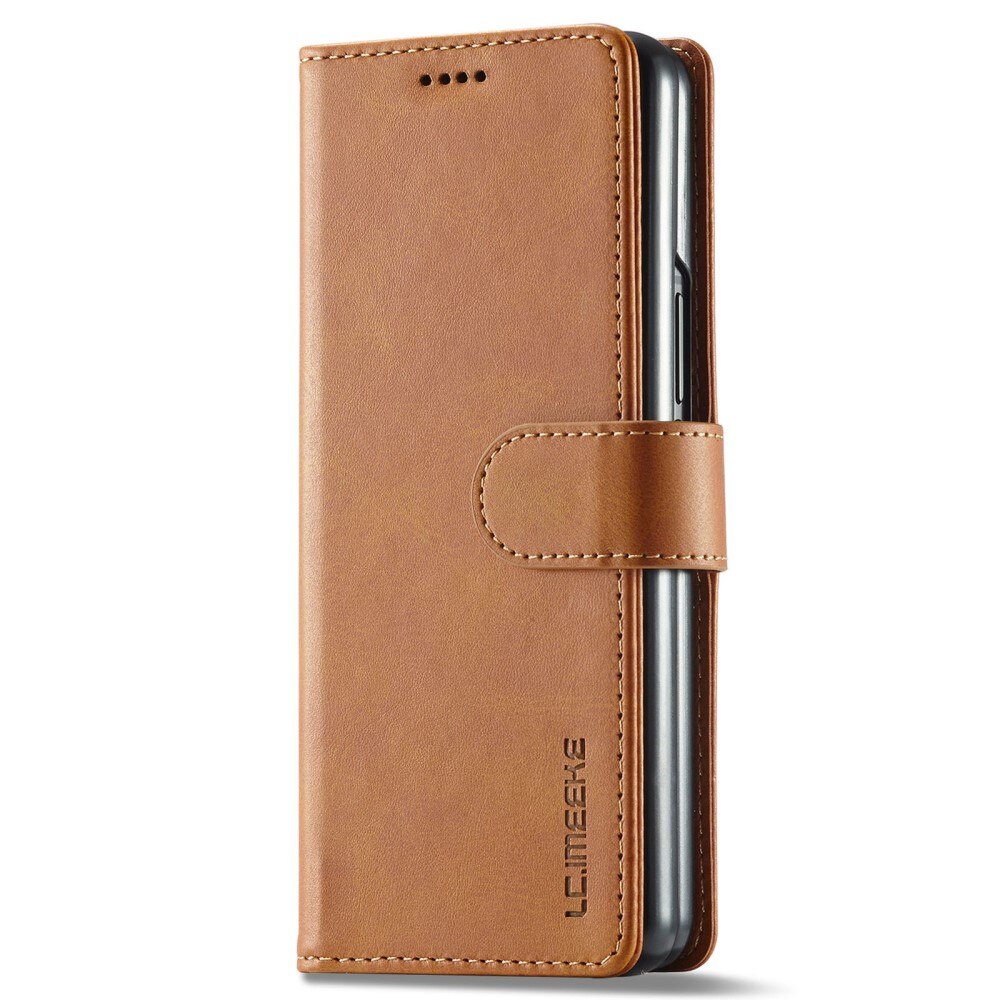 Custodie a portafoglio Samsung Galaxy Z Fold 4 Cognac