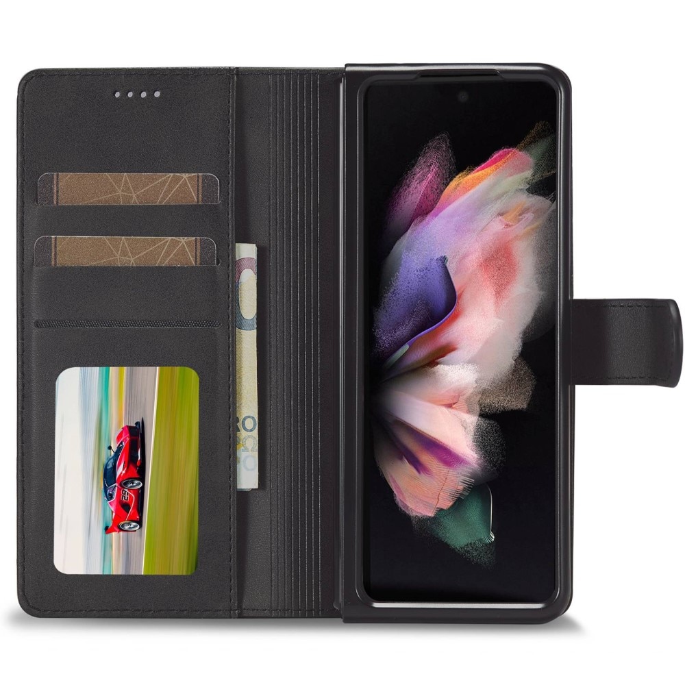 Custodie a portafoglio Samsung Galaxy Z Fold 4 Nero