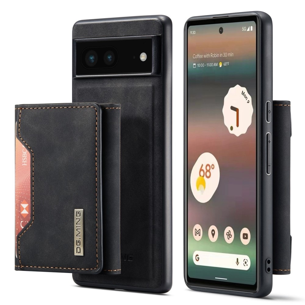 Cover Magnetic Card Slots Google Pixel 6a Black