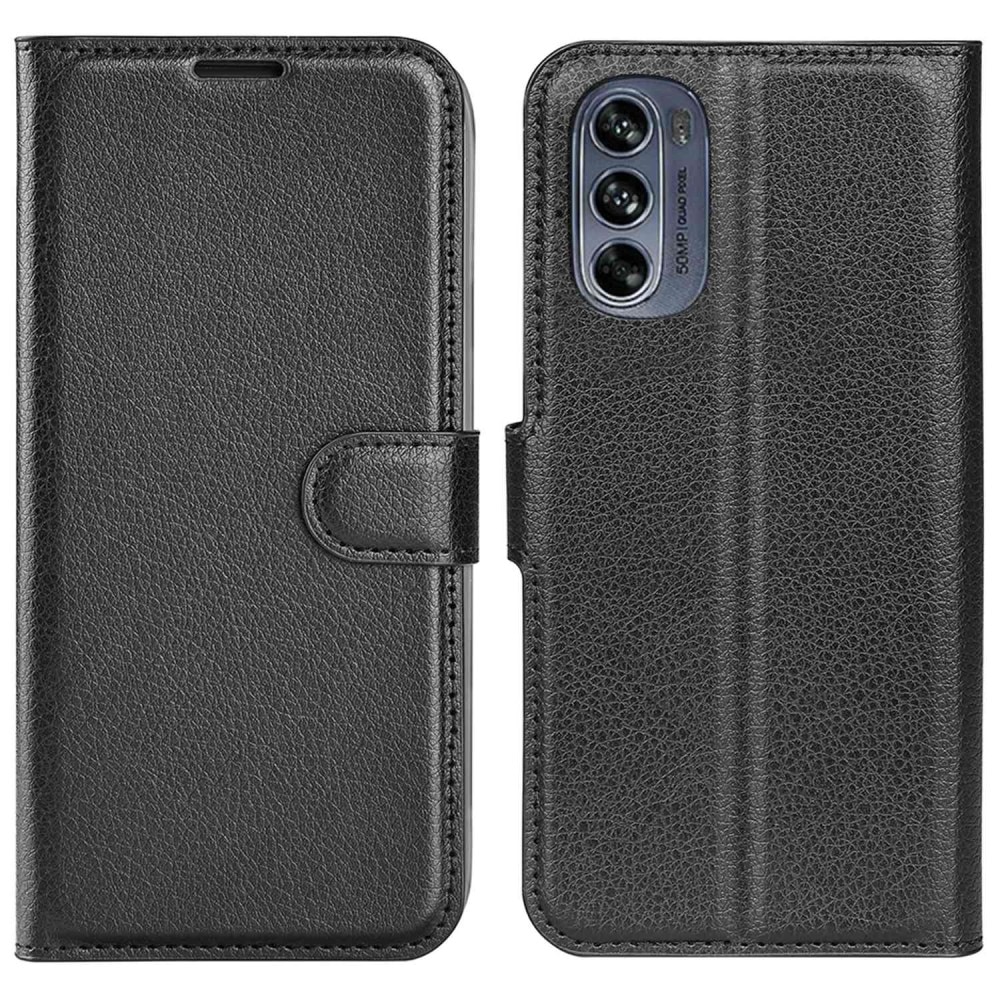 Cover portafoglio Motorola Moto G62 Nero