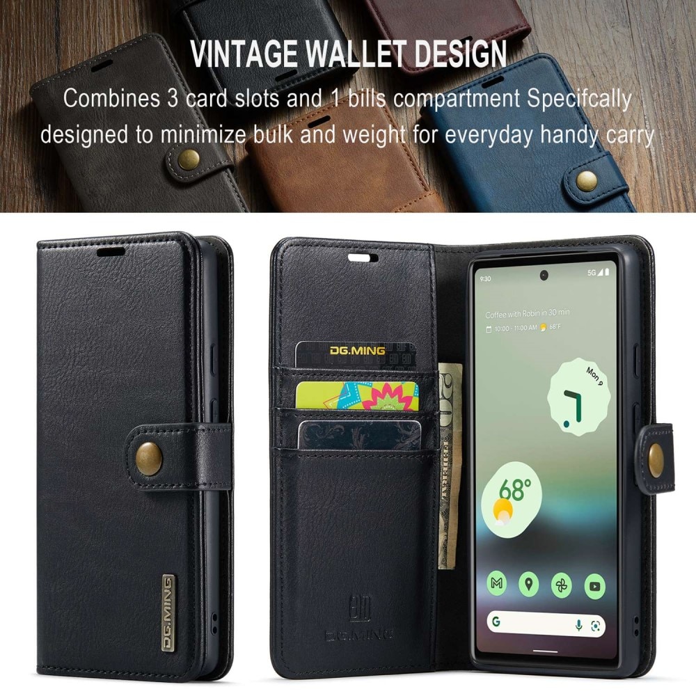 Cover portafoglio Magnet Wallet Google Pixel 6a Black