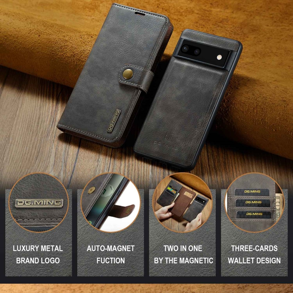 Cover portafoglio Magnet Wallet Google Pixel 6a Brown