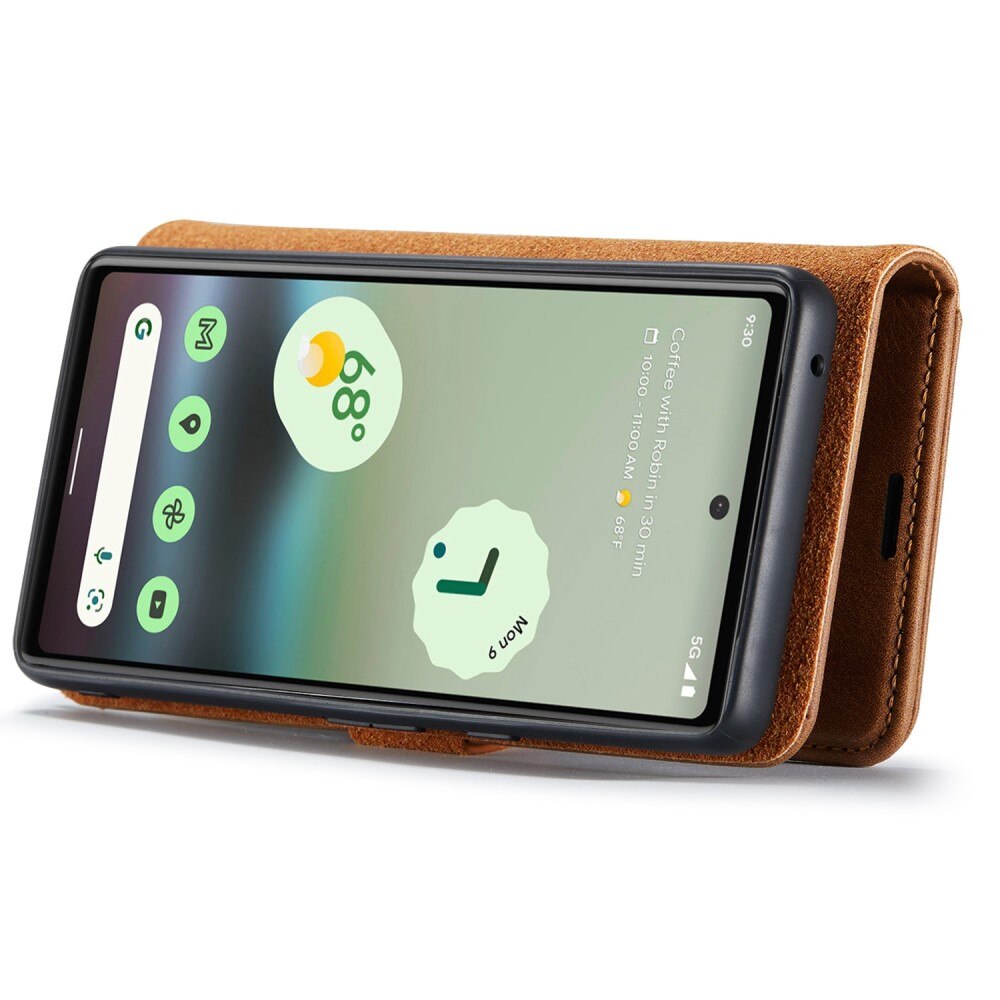 Cover portafoglio Magnet Wallet Google Pixel 6a Cognac