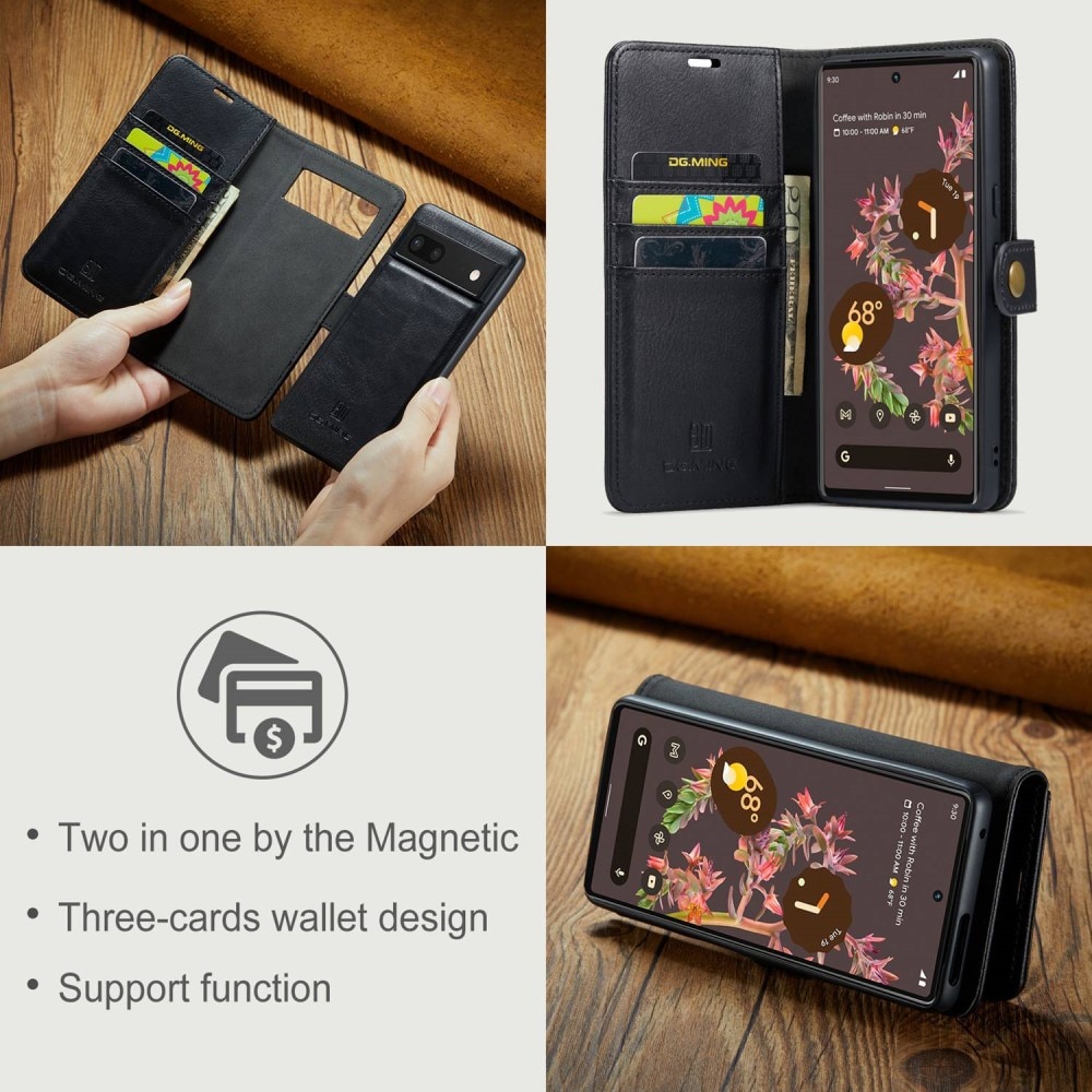 Cover portafoglio Magnet Wallet Google Pixel 7 Black