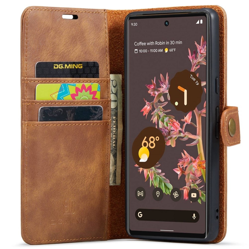 Cover portafoglio Magnet Wallet Google Pixel 7 Cognac