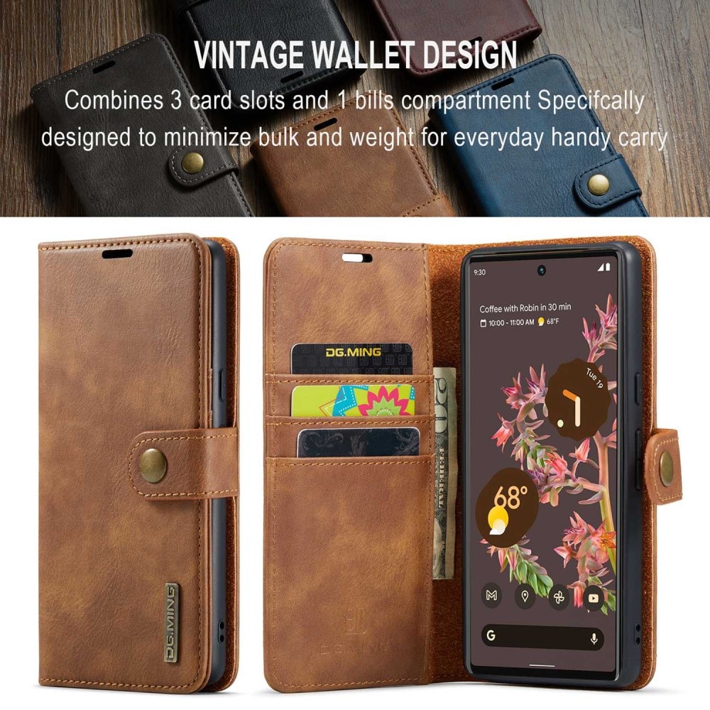Cover portafoglio Magnet Wallet Google Pixel 7 Cognac
