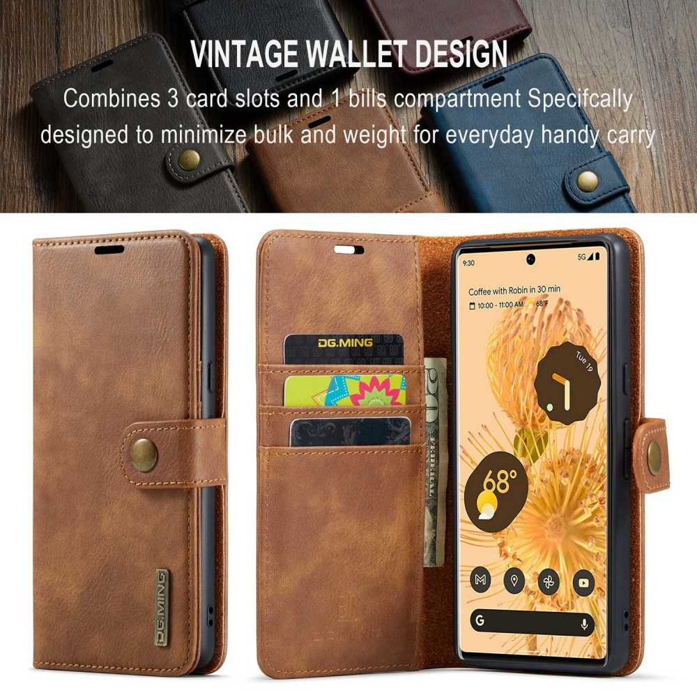 Cover portafoglio Magnet Wallet Google Pixel 7 Pro Cognac