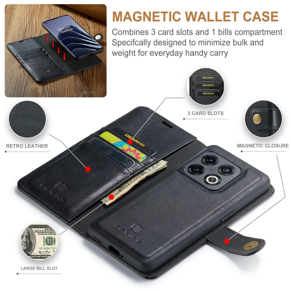 Cover portafoglio Magnet Wallet OnePlus 10 Pro Black