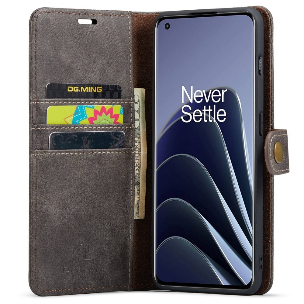 Cover portafoglio Magnet Wallet OnePlus 10 Pro Brown