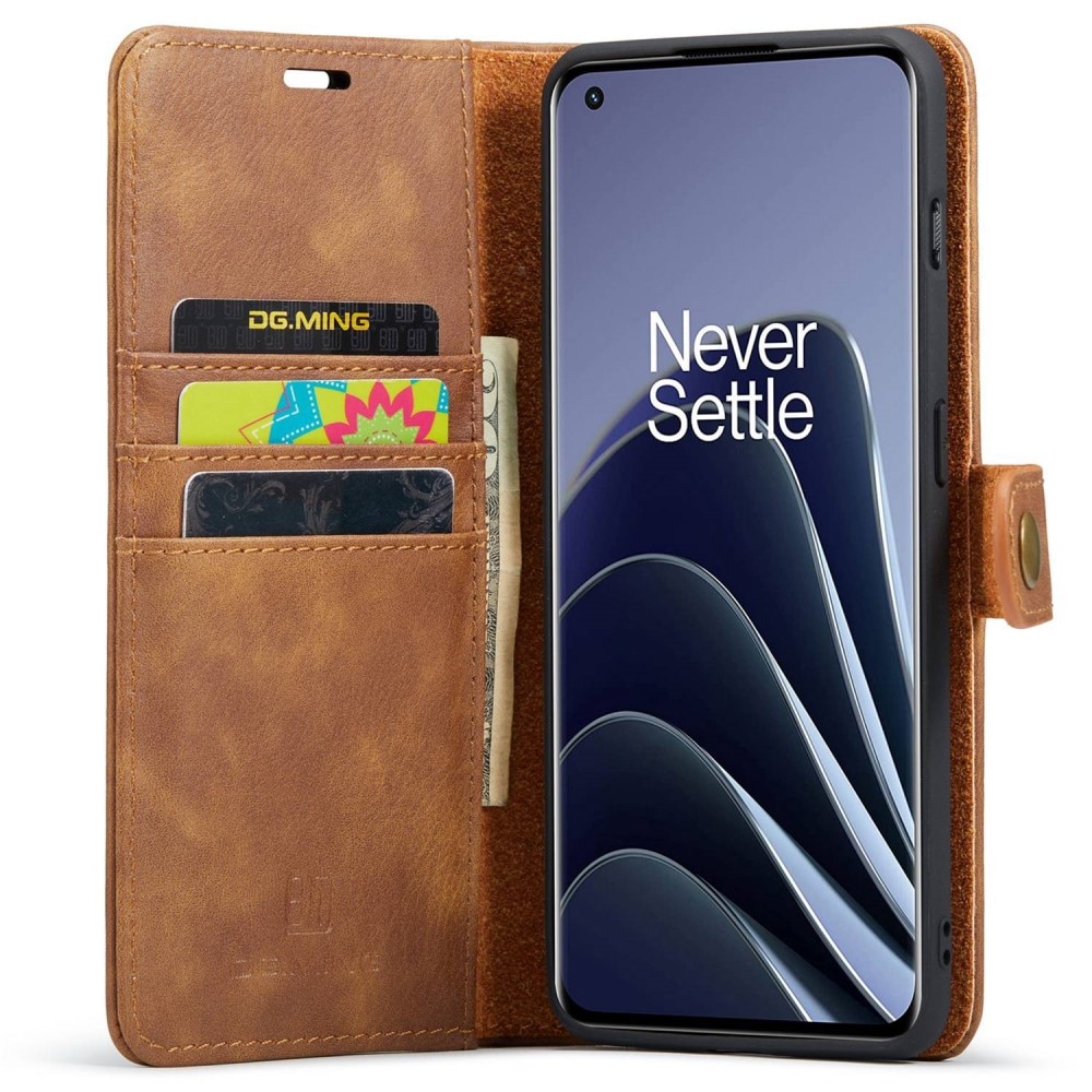 Cover portafoglio Magnet Wallet  OnePlus 10 Pro Cognac