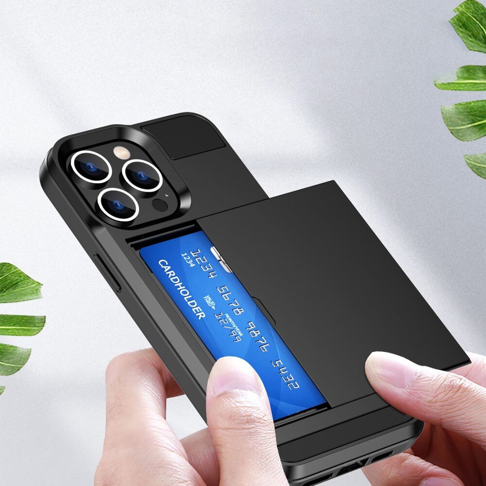 Cover portacarte iPhone 14 Pro Max Rosa