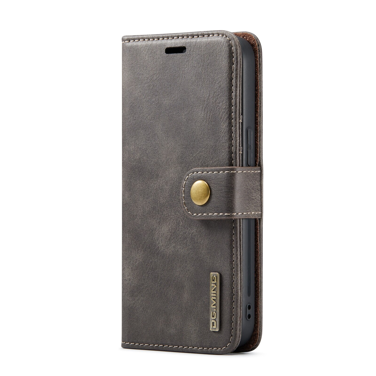 Cover portafoglio Magnet Wallet iPhone 14 Pro Brown