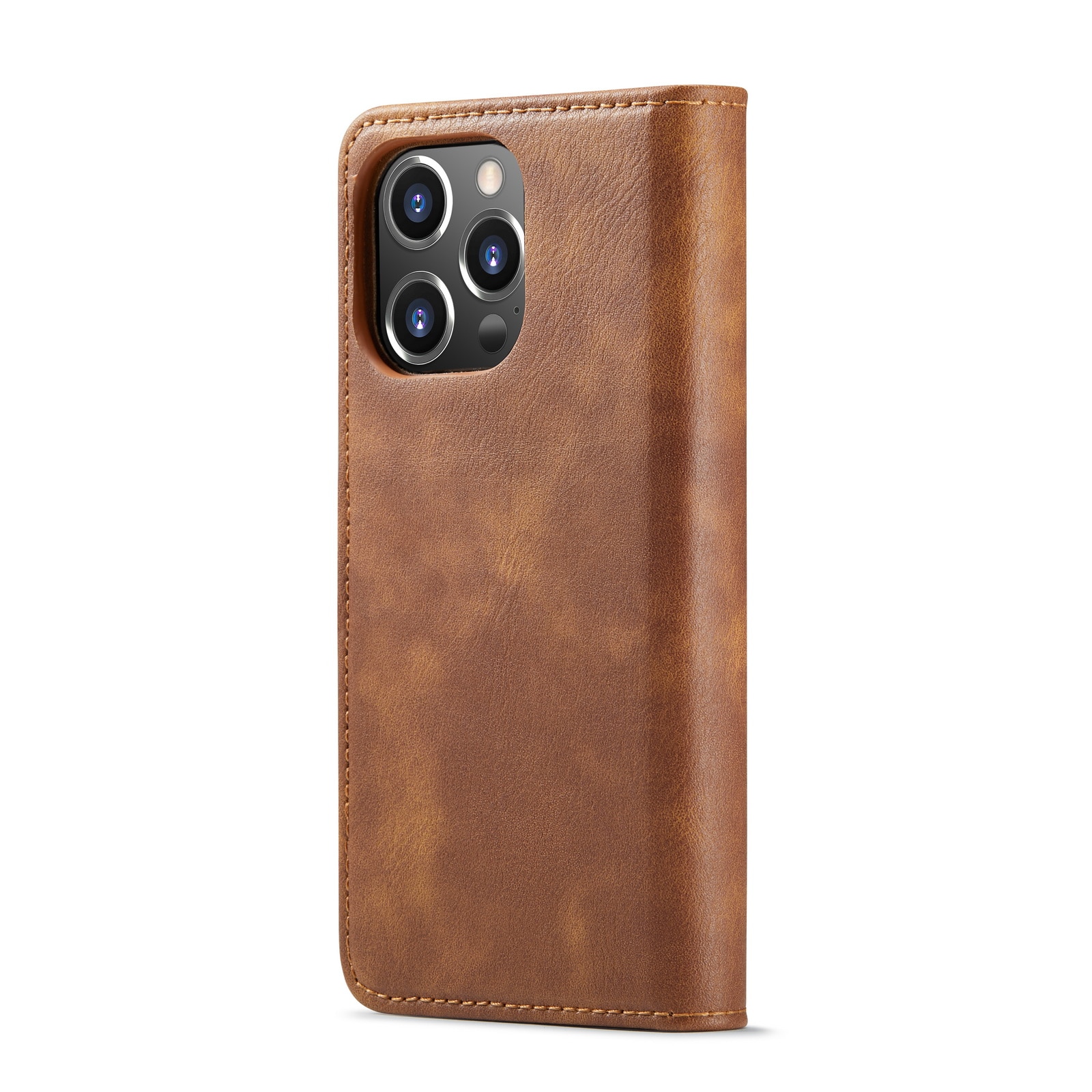 Cover portafoglio Magnet Wallet iPhone 15 Pro Cognac