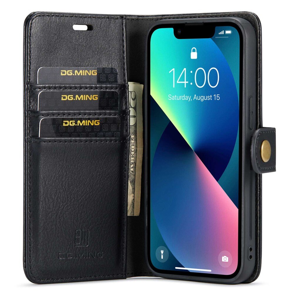 Cover portafoglio Magnet Wallet iPhone 14 Plus Black