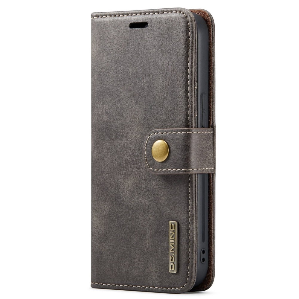 Cover portafoglio Magnet Wallet iPhone 14 Brown