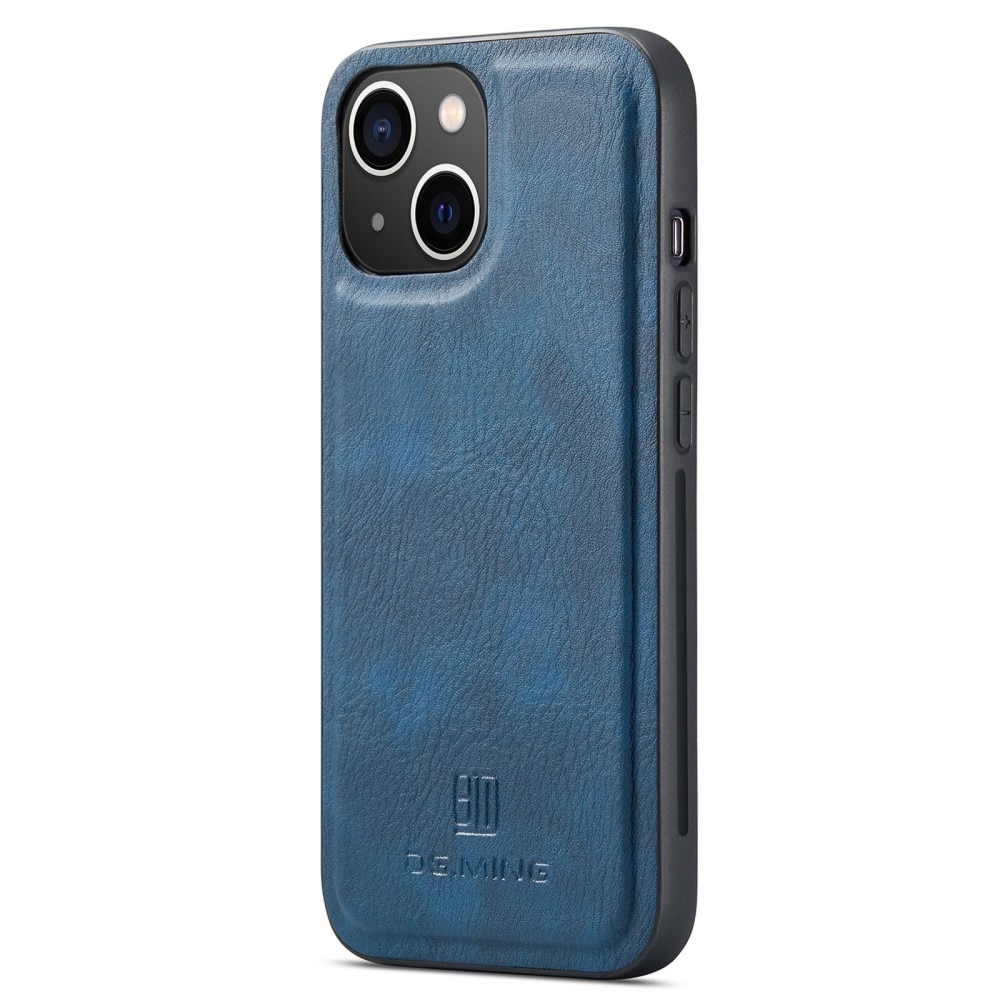 Cover portafoglio Magnet Wallet iPhone 14 Blue