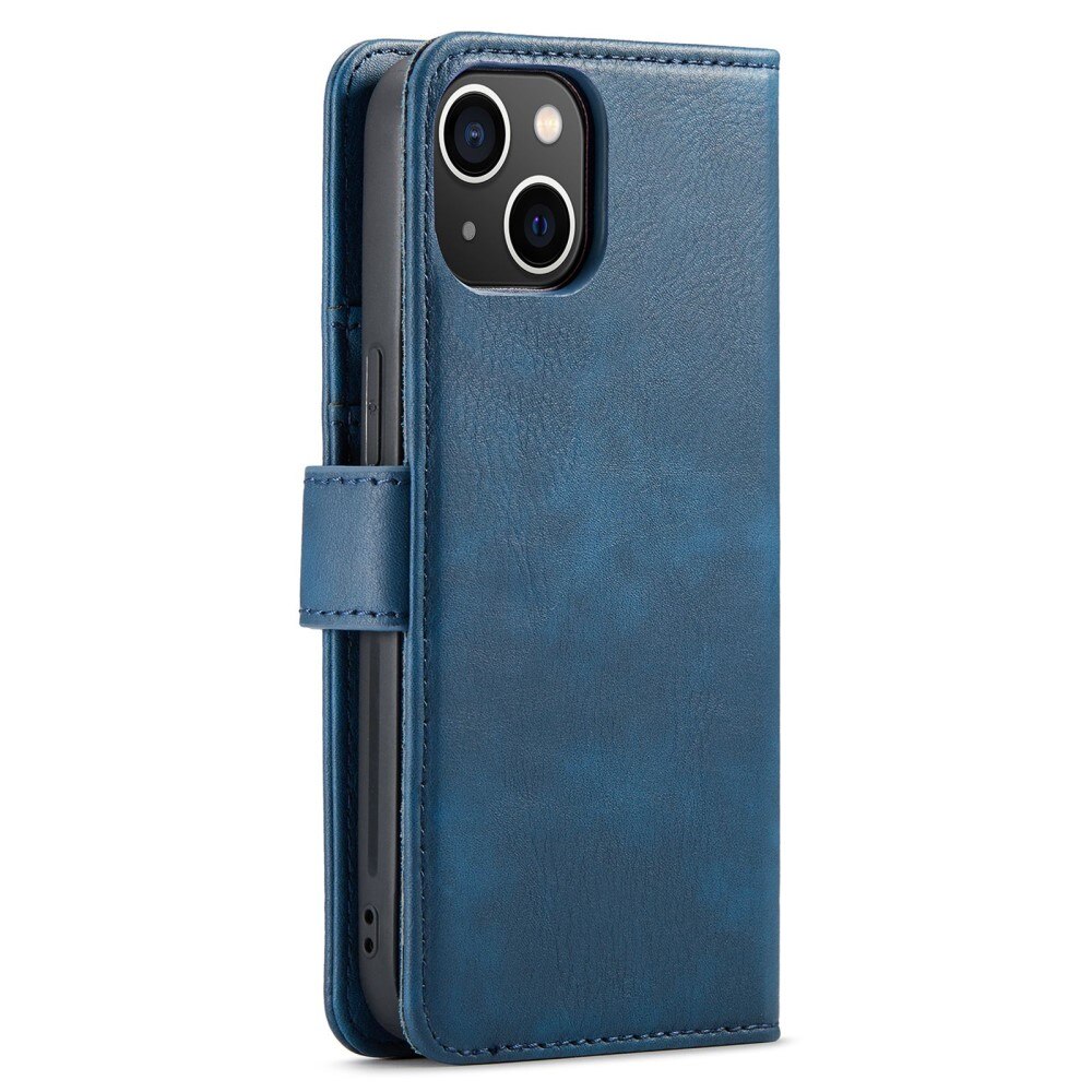 Cover portafoglio Magnet Wallet iPhone 14 Blue