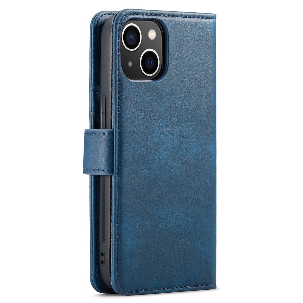 Cover portafoglio Magnet Wallet iPhone 14 Plus Blue