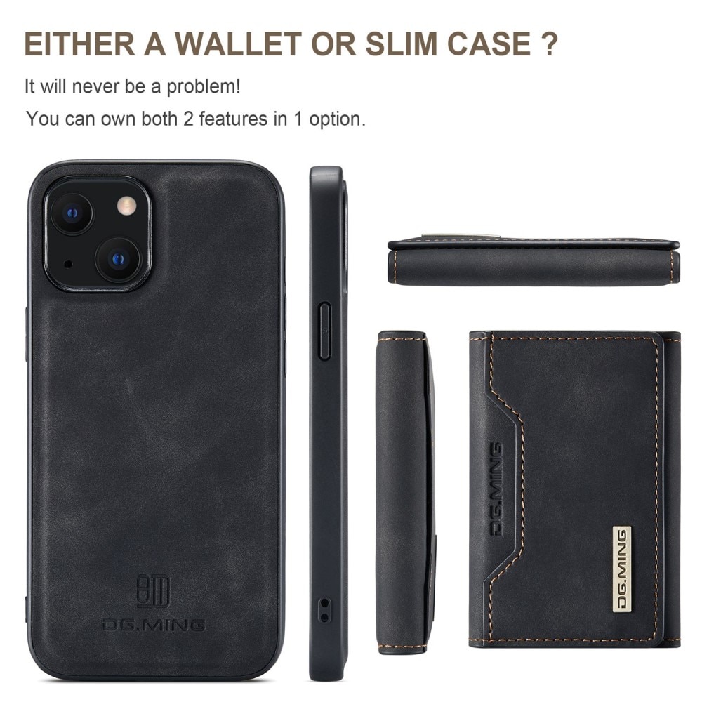 Cover Magnetic Card SlotiPhone 14 Plus Nero
