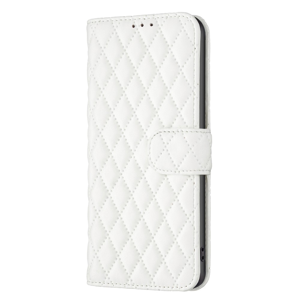 Custodia a portafoglio trapuntate iPhone 14 Plus Bianco