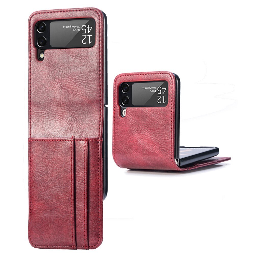 Cover portafoglio Samsung Galaxy Z Flip 4 Rosso