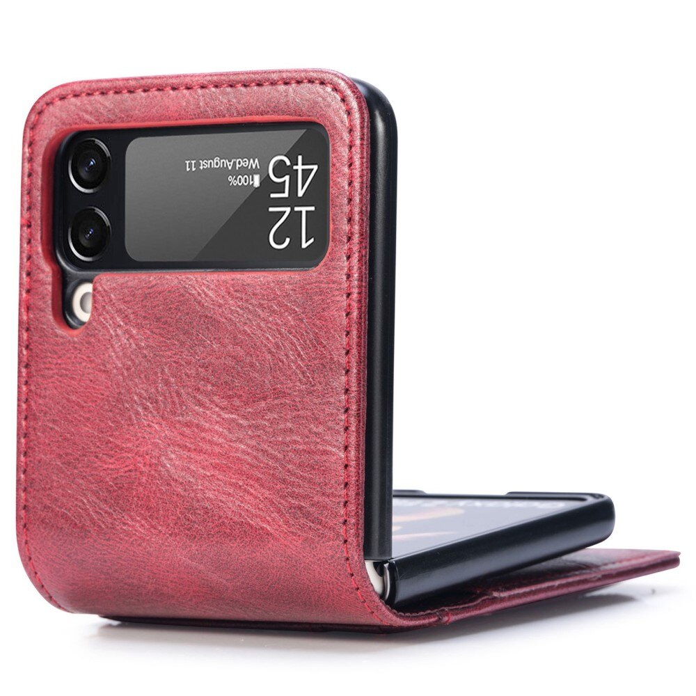 Cover portafoglio Samsung Galaxy Z Flip 4 Rosso