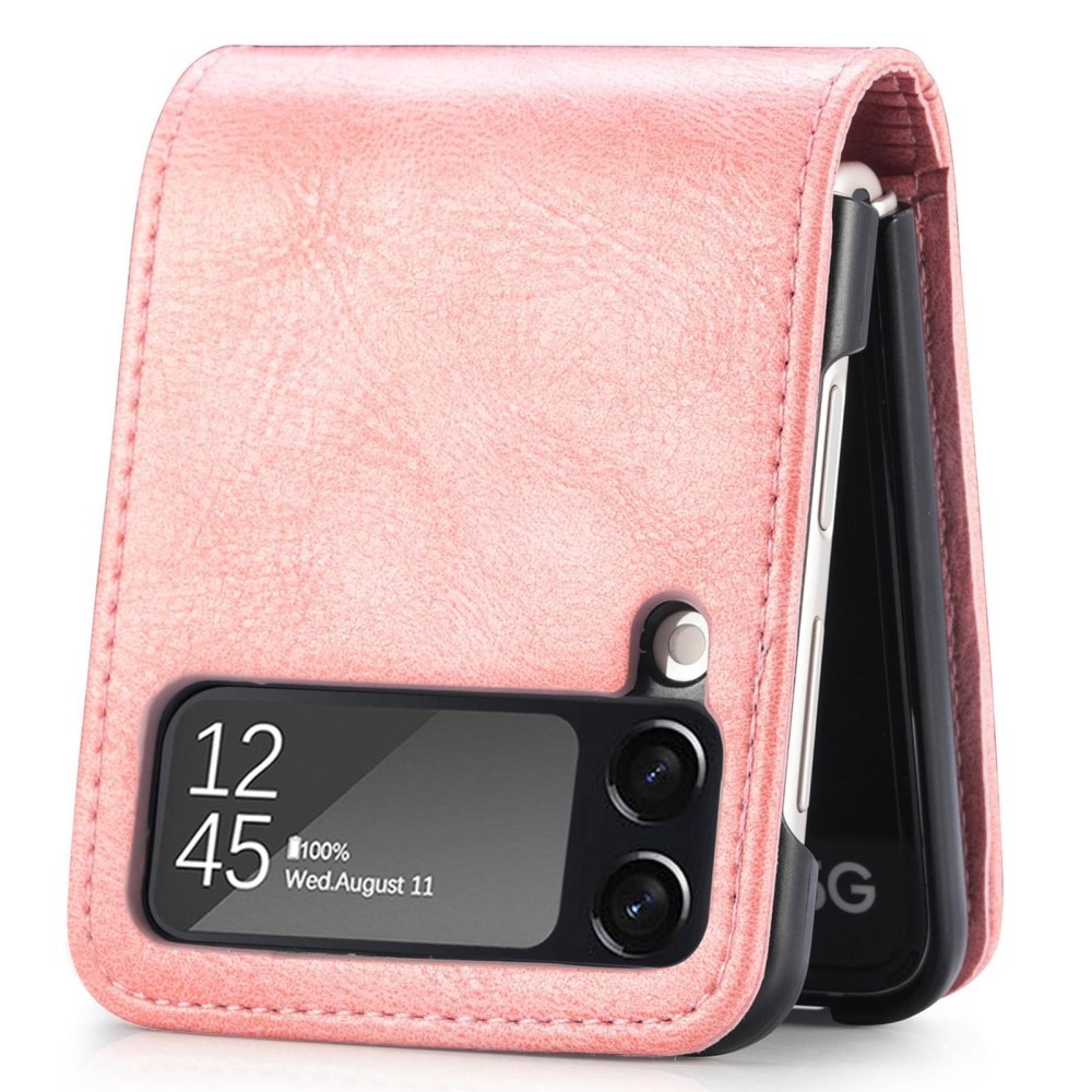 Cover portafoglio Samsung Galaxy Z Flip 4 Rosa