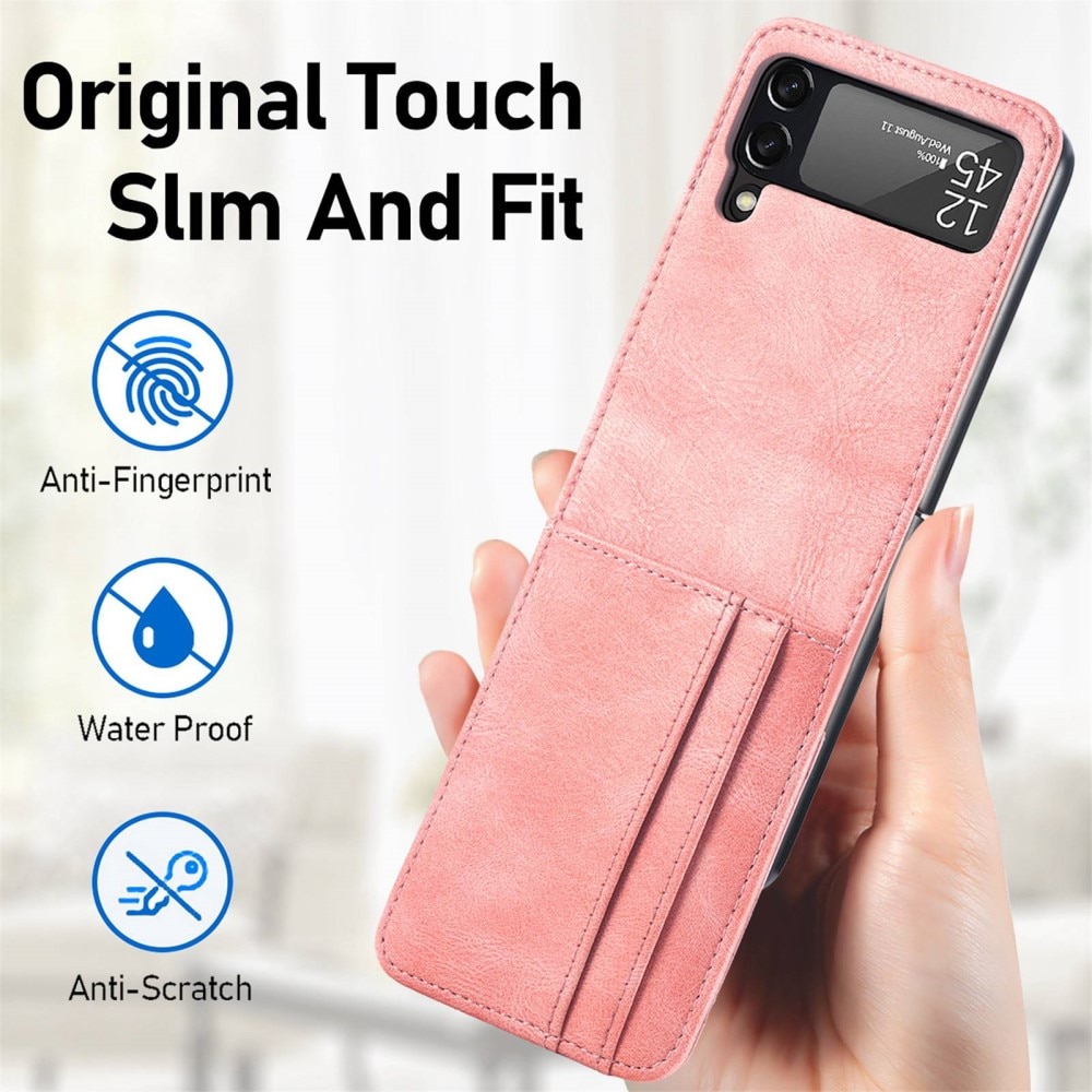 Cover portafoglio Samsung Galaxy Z Flip 4 Rosa