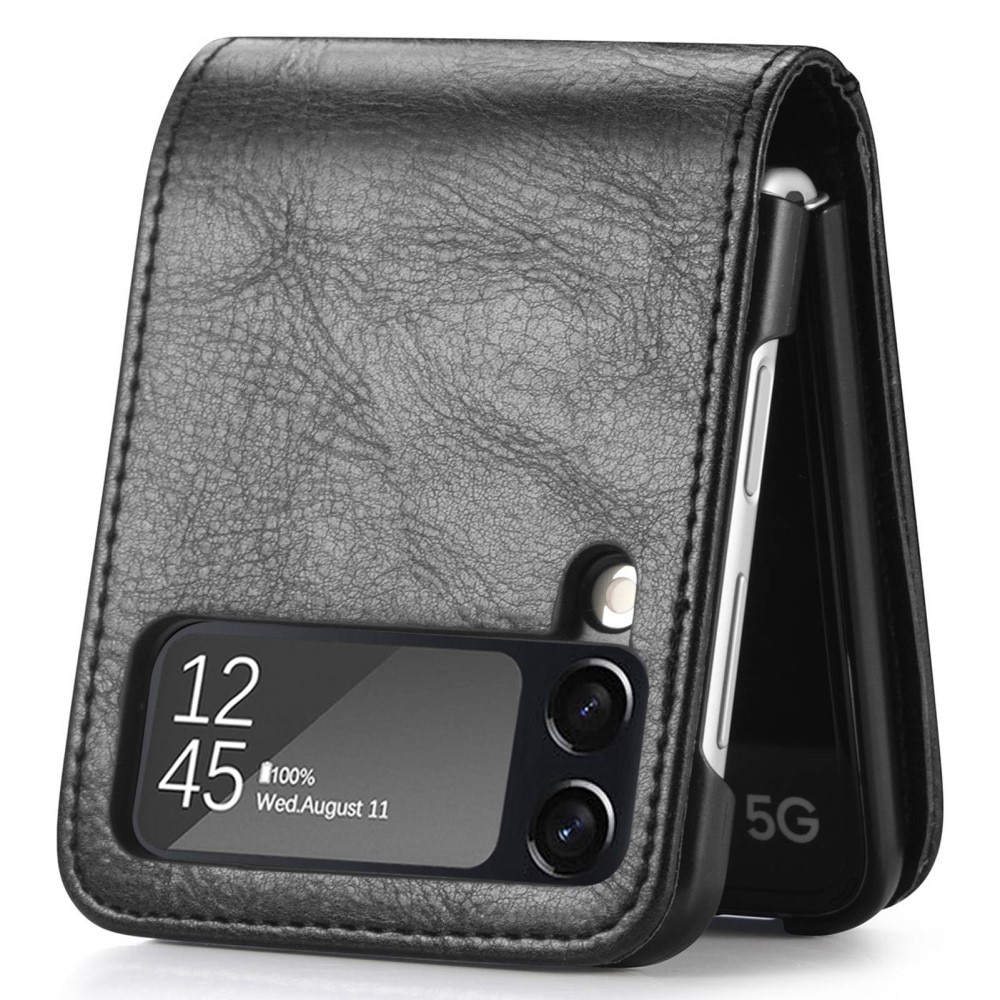 Cover portafoglio Samsung Galaxy Z Flip 4 Nero