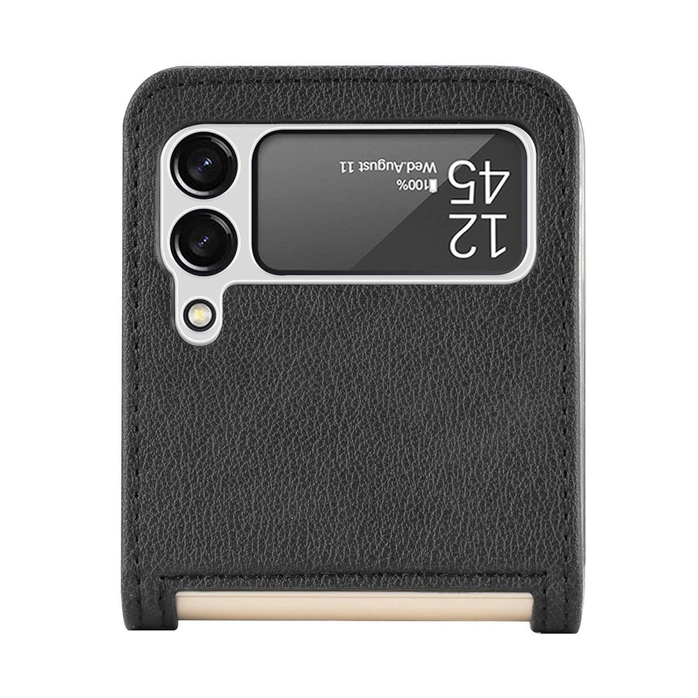 Cover portafoglio Slim Card Wallet Samsung Galaxy Z Flip 4 Nero