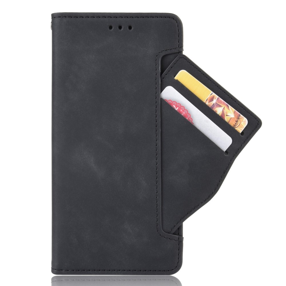 Custodia a portafoglio multipla con portapenne S-pen Samsung Galaxy Z Fold 4 Nero