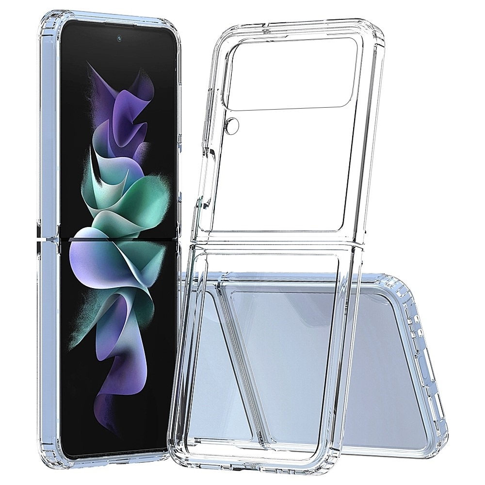 Cover ibride per Samsung Galaxy Z Flip 4 Trasparente