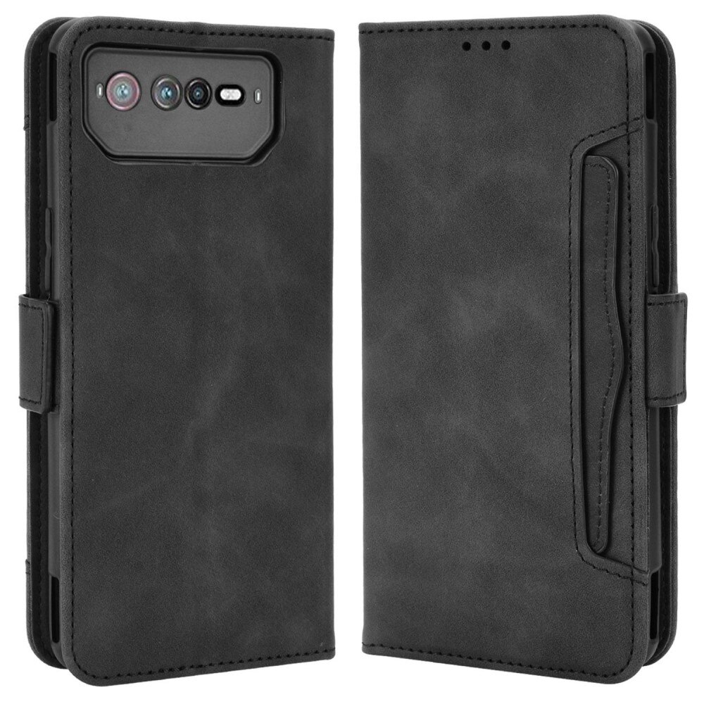 Cover portafoglio Multi Asus ROG Phone 6/6 Pro Nero